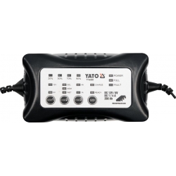 PROSTOWNIK ELEKTRONICZNY  YATO 6V-12V, 1A-4A 200AH