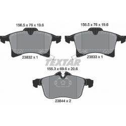 KLOCKI HAMULCOWE TEXTAR 2383201