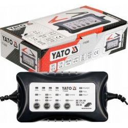 PROSTOWNIK ELEKTRONICZNY  YATO 6V-12V, 1A-4A 200AH